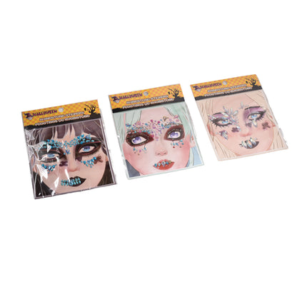 PEGATINAS FACIALES GEMAS DECORATIVAS ADHESIVAS