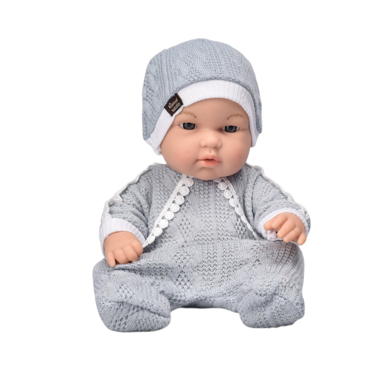 juguete bebe muñeca realista de caucho dim:16x10x34