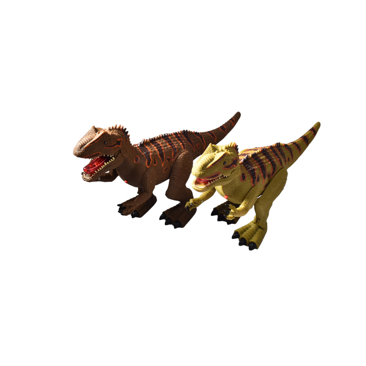 dinosaurio de juguete con movimiento luz y sonido (qf05-2)