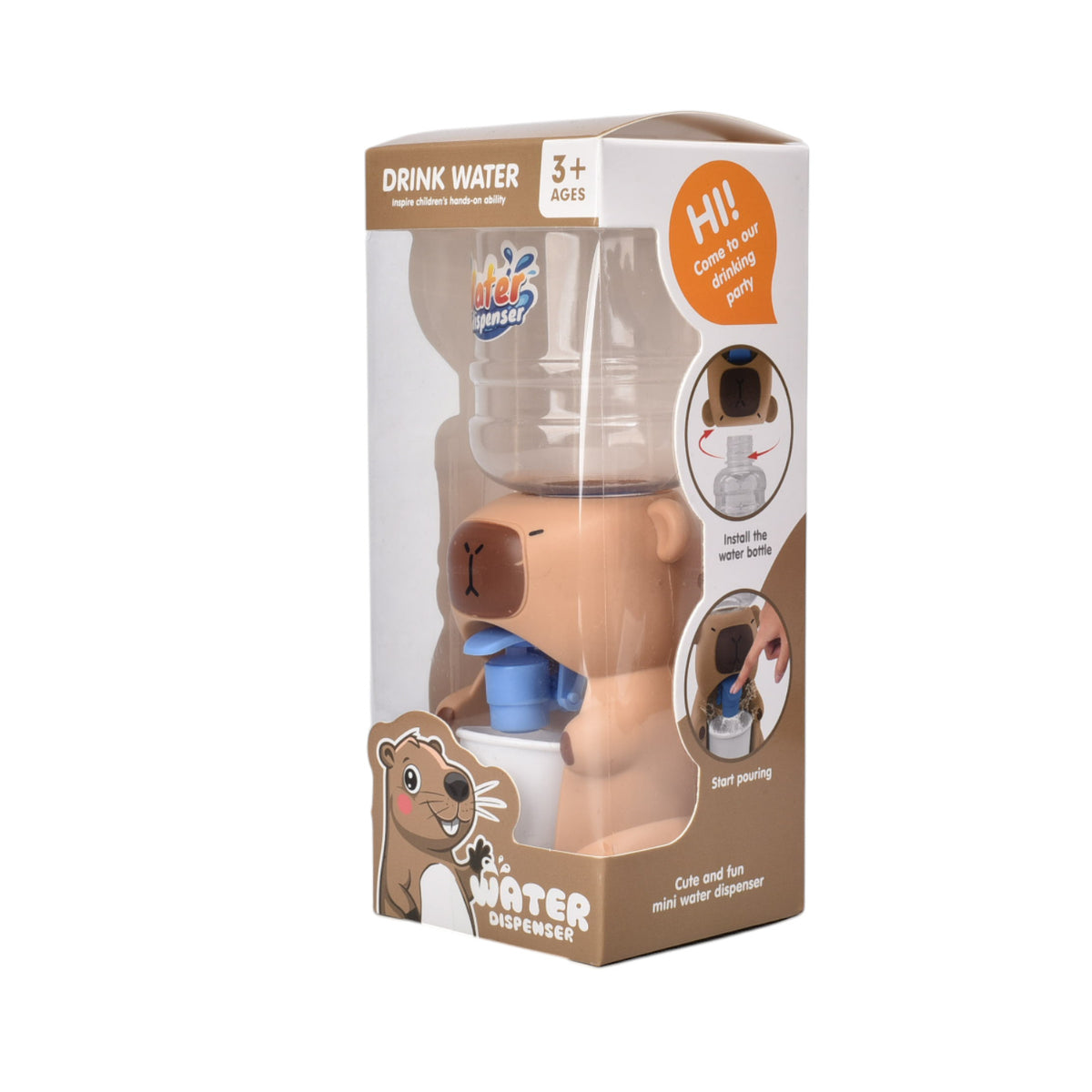 juguete dispensador plastico niños dim:6x7x18