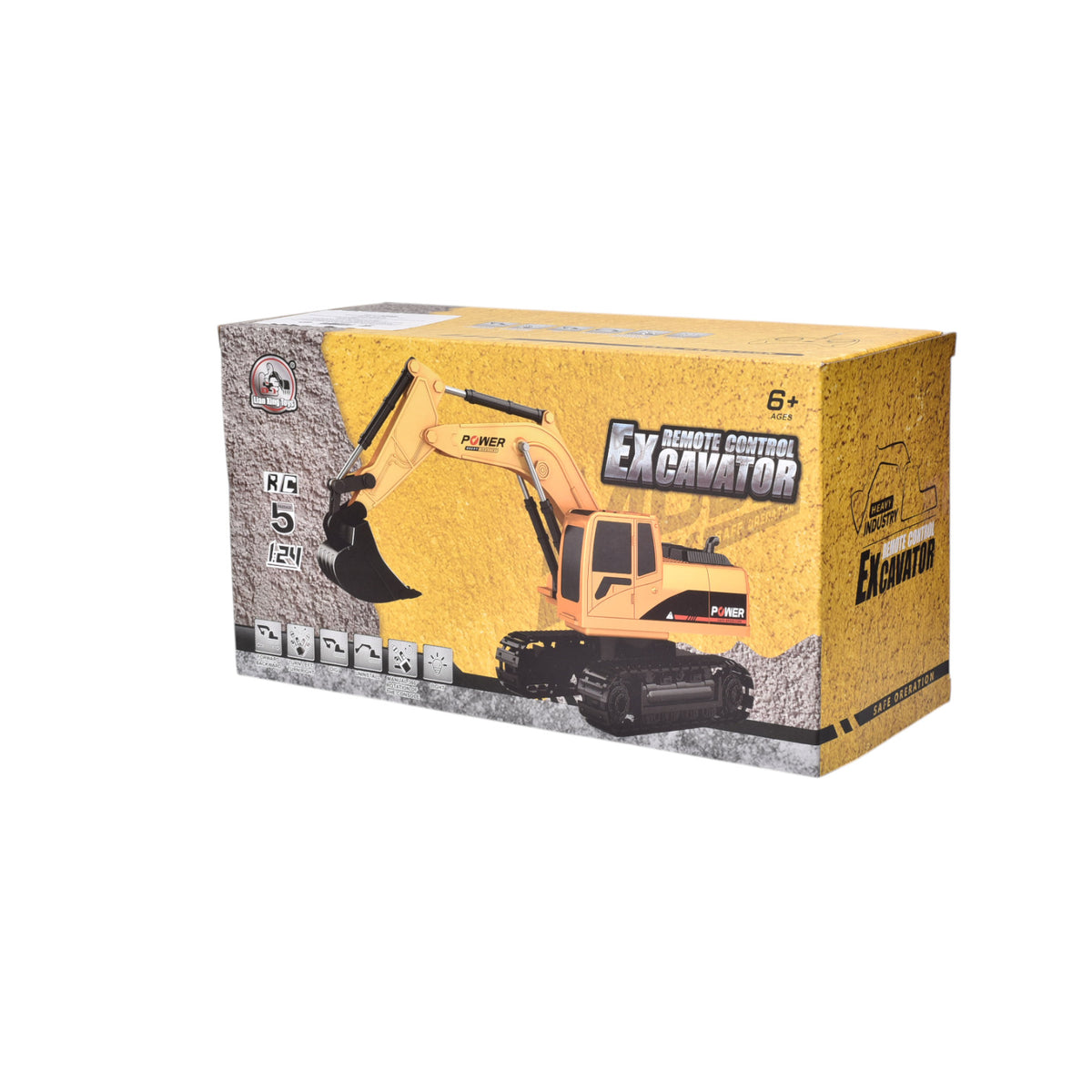 juguete carro para niños maquina de contruccion con control dim:28x11x15