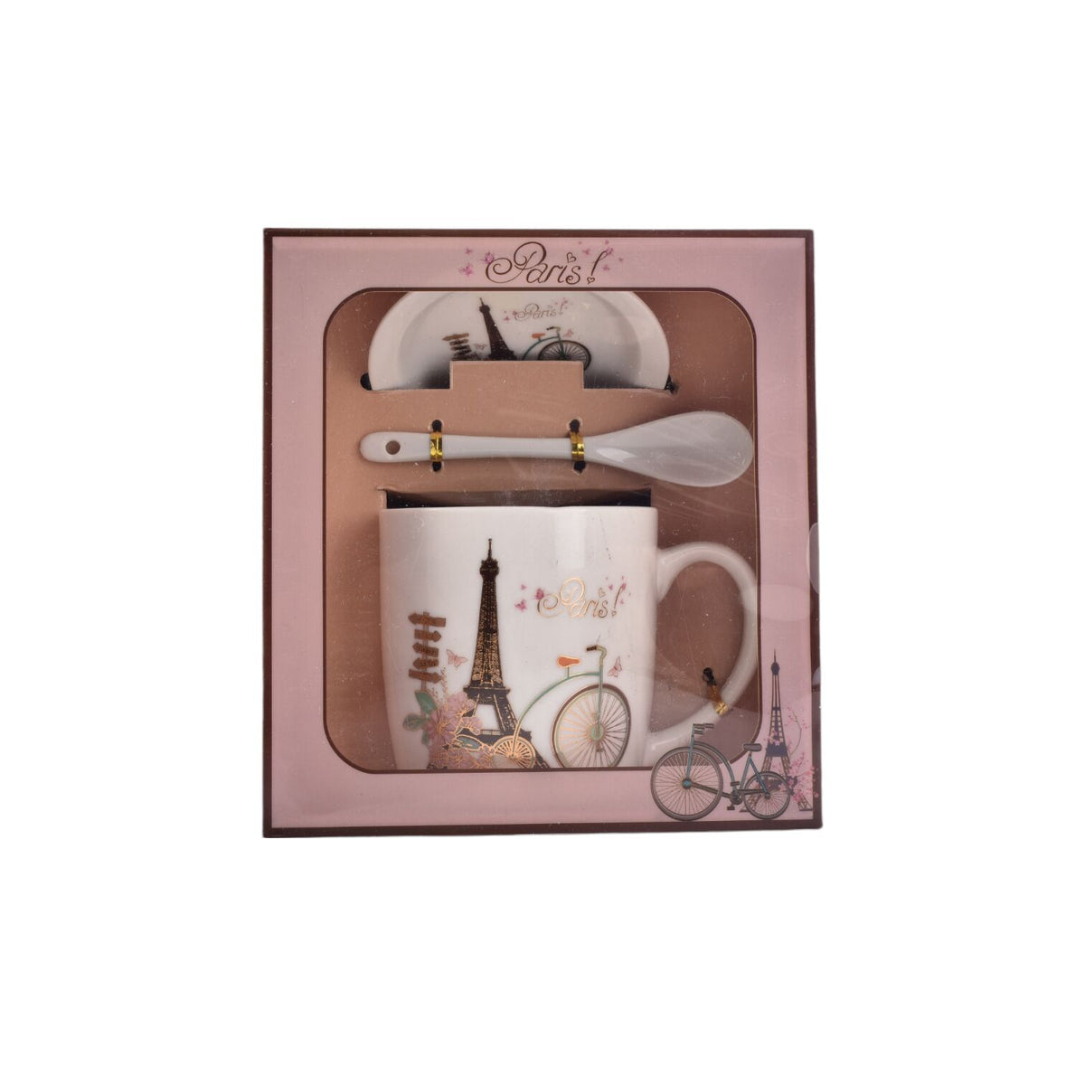pocillo con cuchara mug ceramica