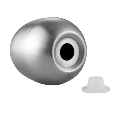 SALERO PIMENTERO HUEVO ACERO INOX  DIM:5