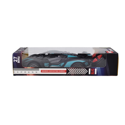 JUGUETE CARRO CON CONTROL REMOTO PARA NIÑO  DIM:5X9X23