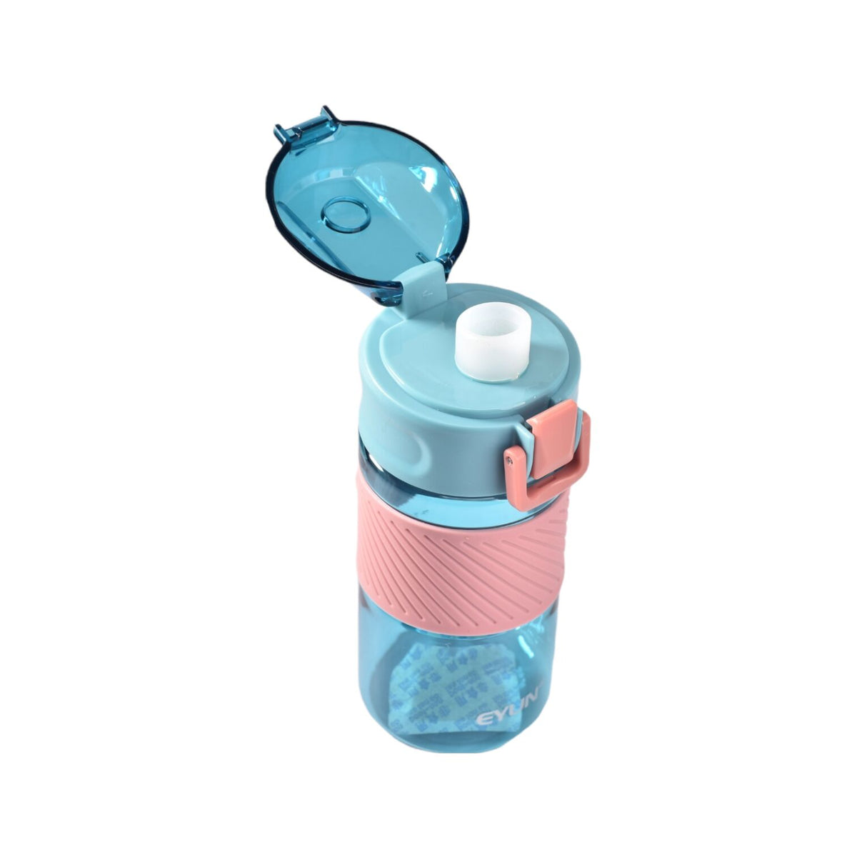 botella de agua 450ml plastica dim:18x7x7