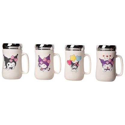 MUG POCILLO KUROMI PERSONAJE 420ML DIM:7X7X14