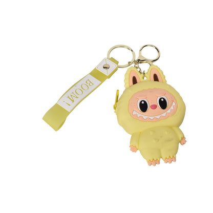 MONEDERO LLAVERO PERSONAJE LABUBU DIM:6X10X3