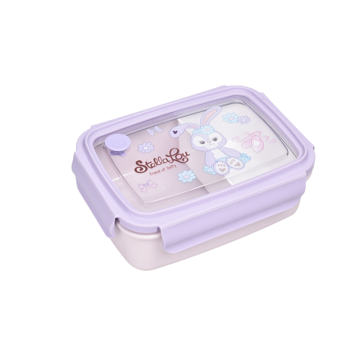 portacomida plastico 800ml personaje lila dim:18x13