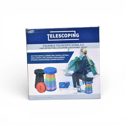 SILLA PLASTICA PLEGABLE MULTICOLOR DIM: 25X25X7