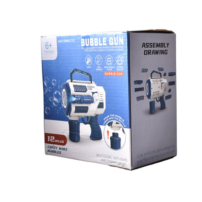 PISTOLA DE BURBUJAS NIÑOS AZUL Y ROSADA