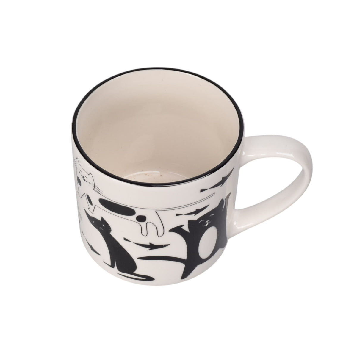 mug pocillo ceramica gatos 300ml dim:8x8x8