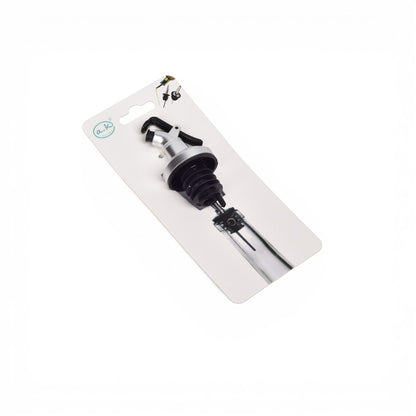 VERTEDOR PARA BOTELLAS METAL PLATEADO DIM:3X3X9