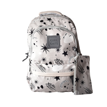 MALETA MORRAL  EN POLIESTER CON CARTUCHERA