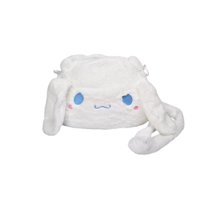 BOLSO CARTERA NIÑA DE PELUCHE PERSONAJE DIM:23X22X6