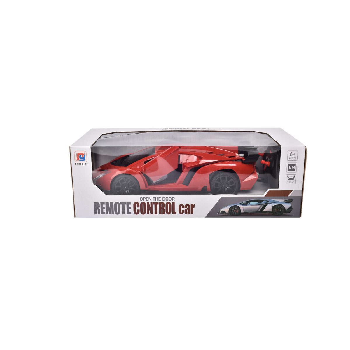 juguete carro con control remoto plastico dim:18x17x11