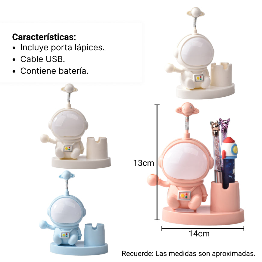 lampara led recargable con usb