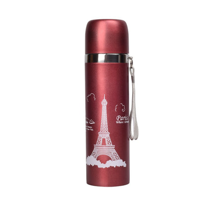 TERMO ACERO INOXIDABLE 500ML COLORES SURTIDOS DIM: 6X6X23