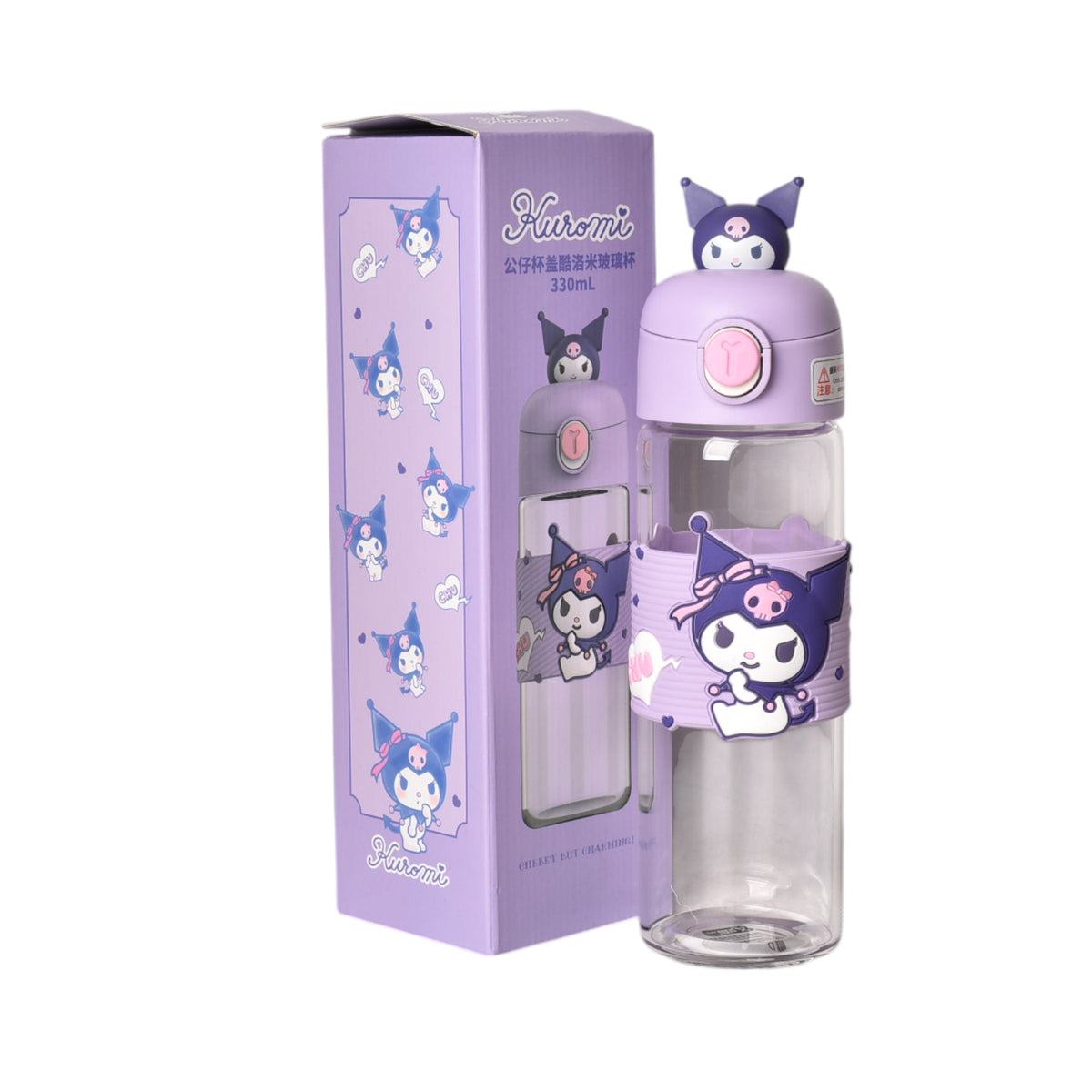 botella de agua 330ml personaje