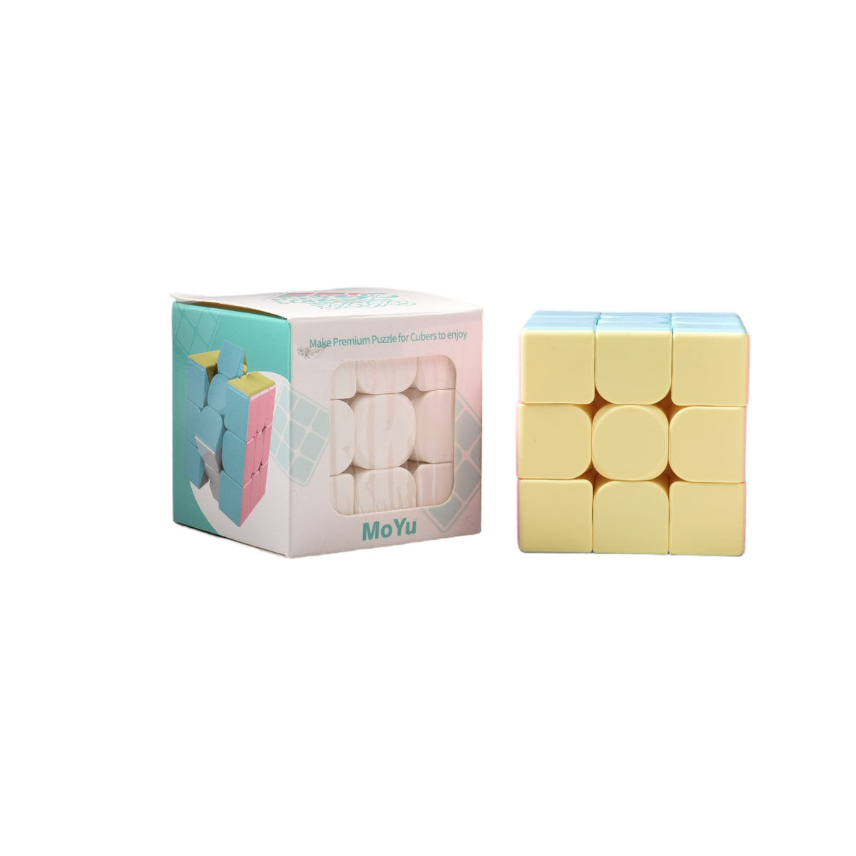 cubo rubik 3x3 pastel dim: 5,5cm