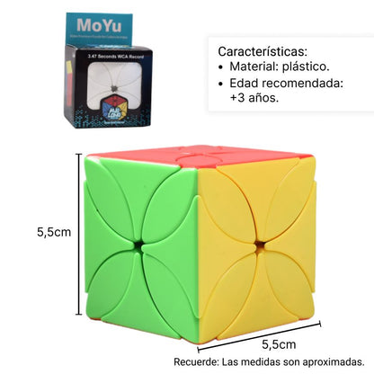 CUBO RUBIK GEOMETRICO DIM: 5,6CM