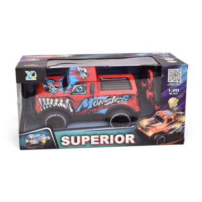 CAMIONETA PLASTICA CONTROL REMOTO DIM: 9.5*18.5*8.5CM