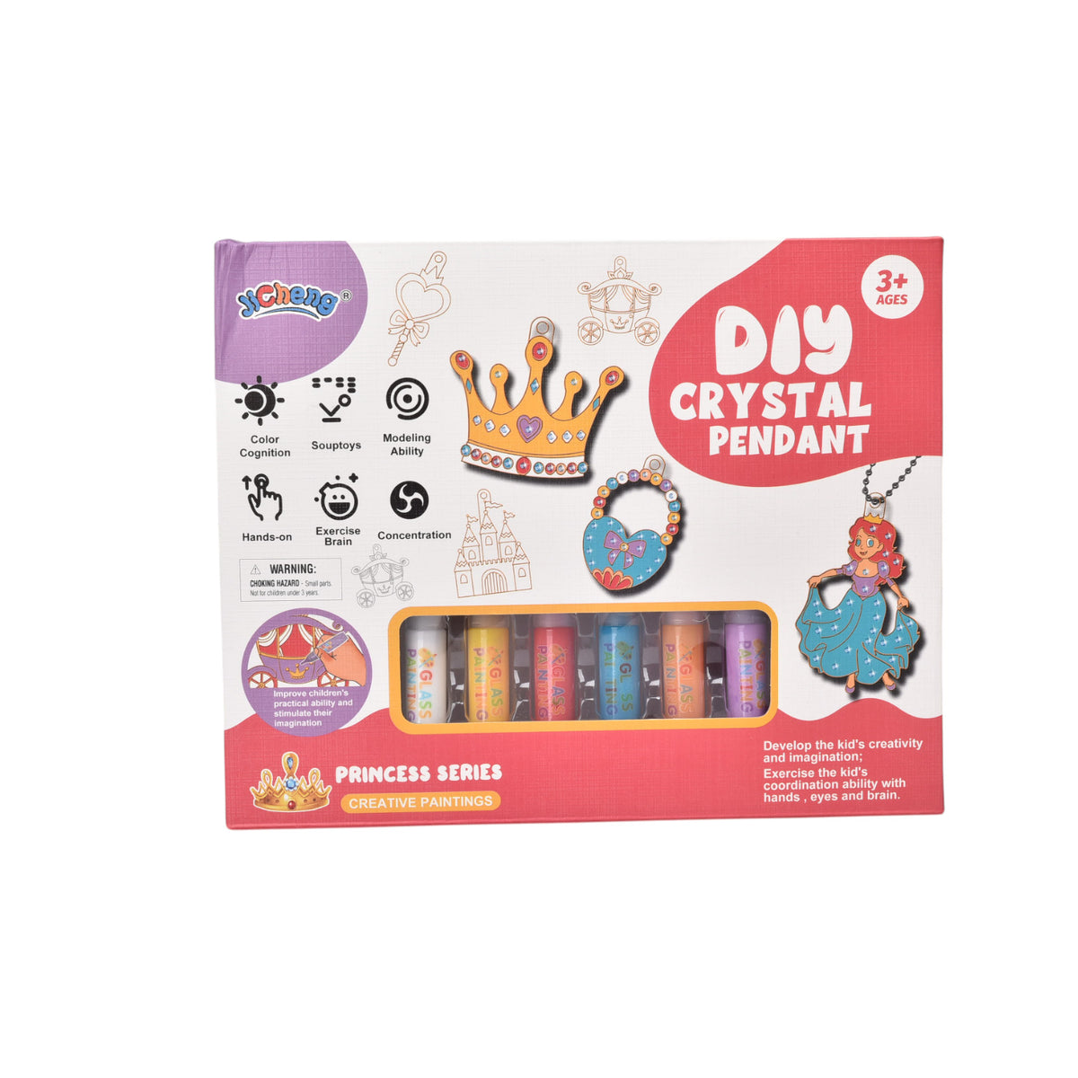 juguete kit de arte con accesorios plastico dim:24x4x19