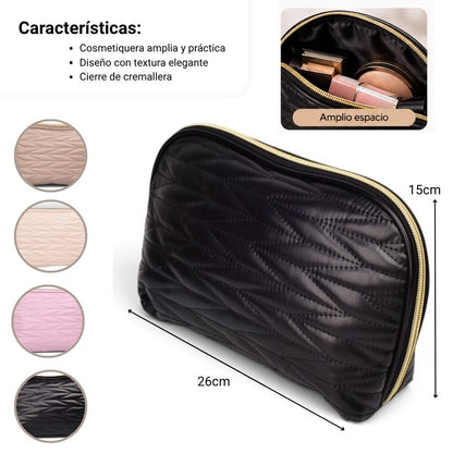 COSMETIQUERA ORGANIZADOR  PVC DIM:25X15X9CM