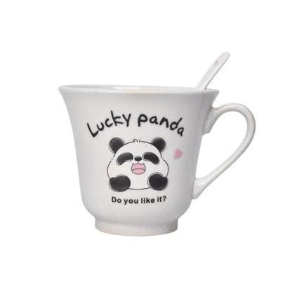 MUG POCILLO EN CERAMICA CON CUCHARA OSO 250ML DIM:8X9