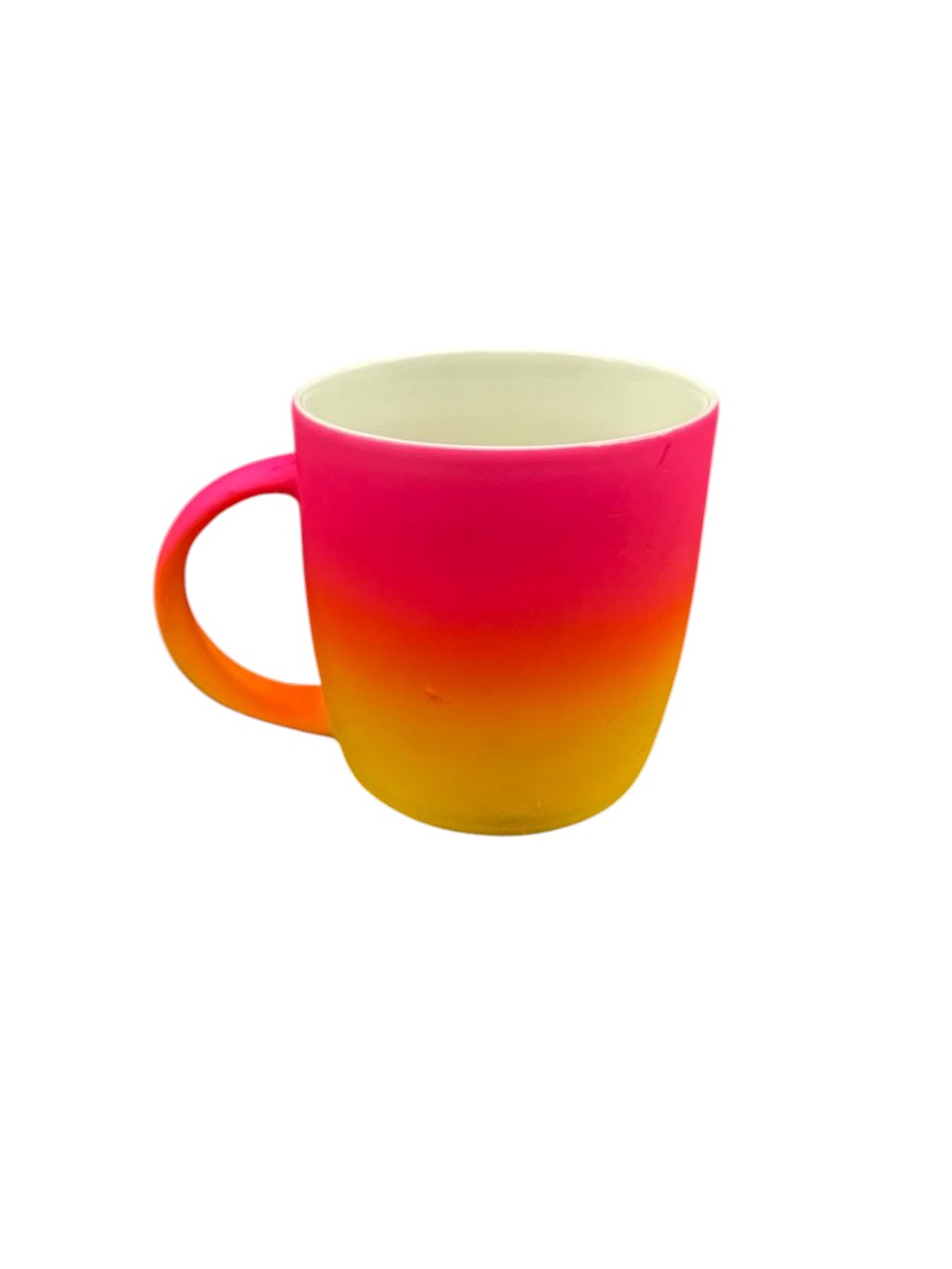 mug pocillo ceramica doble color