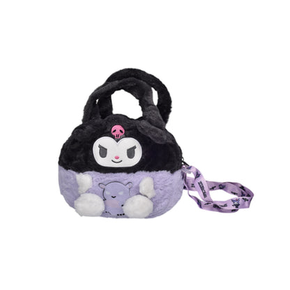 BOLSO CARTERA PERSONAJE NIÑA DE PELUCHE