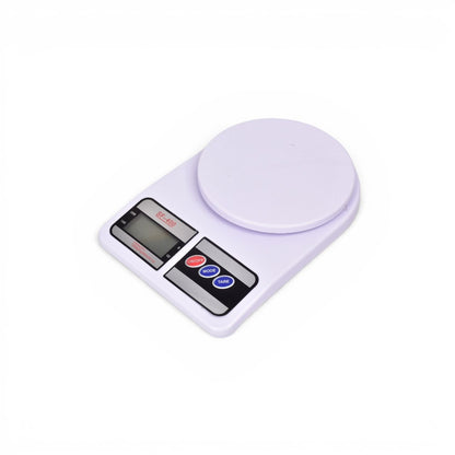 GRAMERA BALANZA PESA DIGITAL PLASTICO COLOR BLANCO DIM:21X14X1,5CM