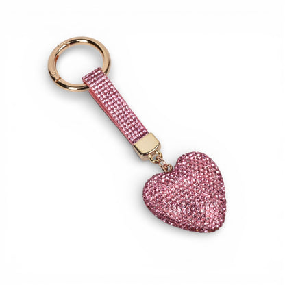 LLAVERO RESINA Y METAL CORAZON DIM:4X4X2