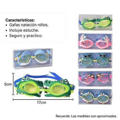 GAFA DE NATACION PARA NIÑOS DIM:17X8X3