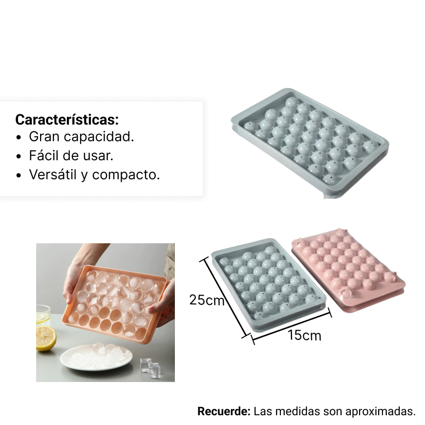 hielera molde de silicona plastico