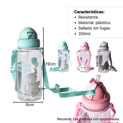 BOTELLA  DE AGUA PLASTICA 350ML