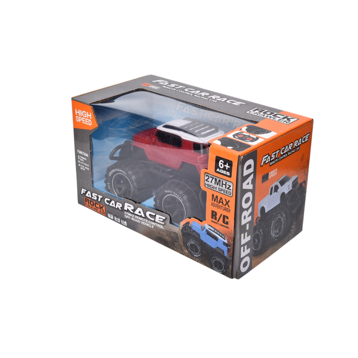 juguete carro con control remoto plastico dim:22x12x12