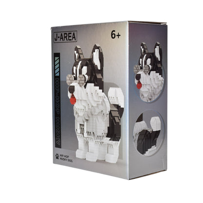 BLOQUES FICHAS ARMABLE FORMA PERRO DIM:18X14X7CM