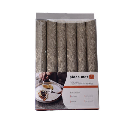 INDIVIDUAL SET 6PCS DIM:30CM