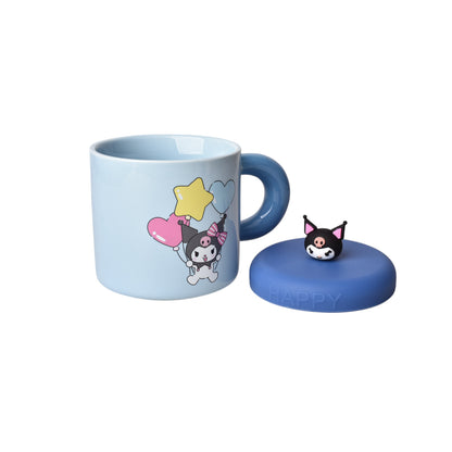 MUG POCILLO KUROMI PERSONAJE 430ML DIM:9X9X9