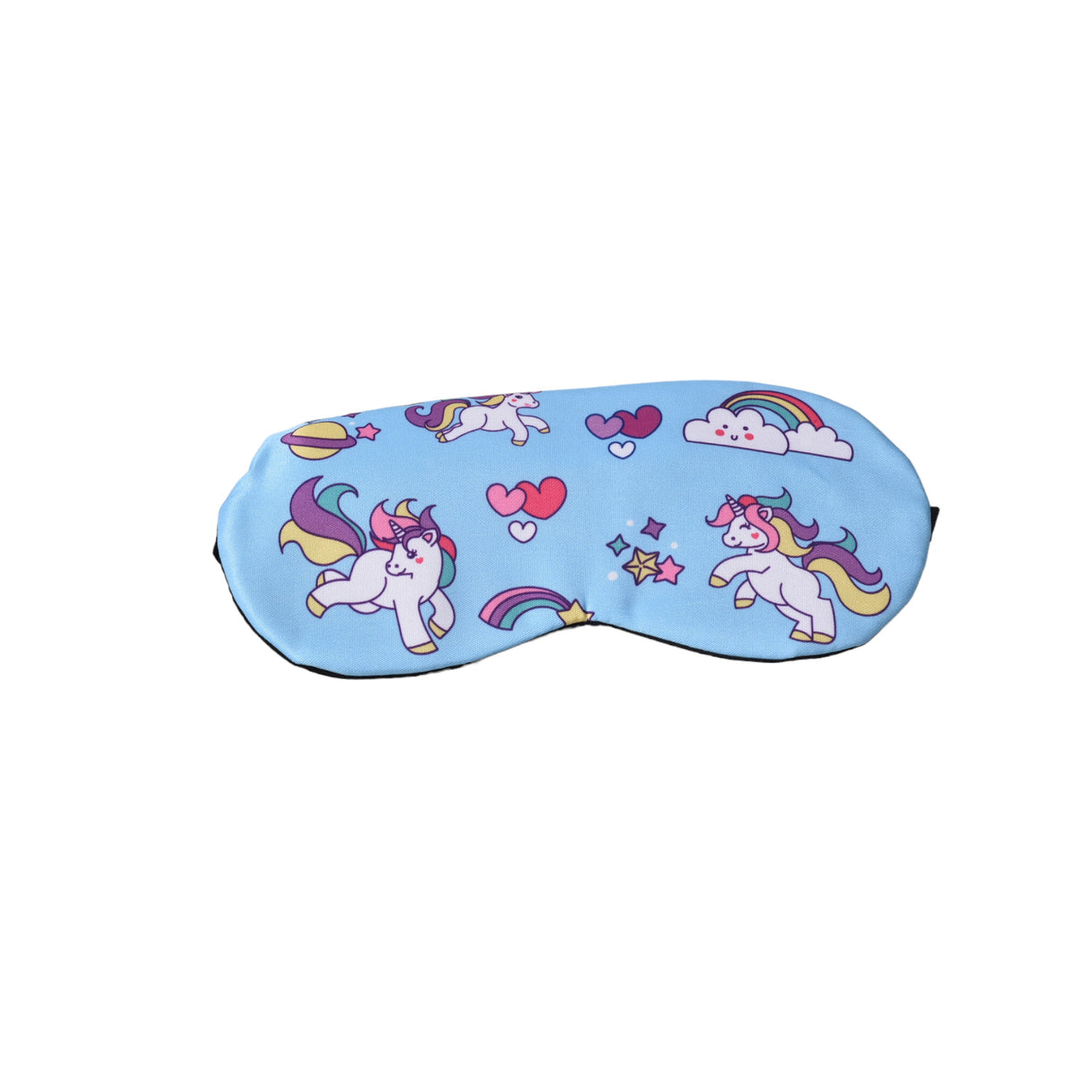 mascara cubre ojos, antifaz para dormir unicornio