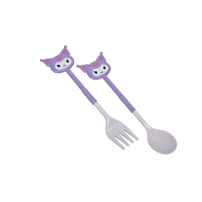 SET CUBIERTOS PORTATIL PLASTICO PERSONAJE DIM:20X8