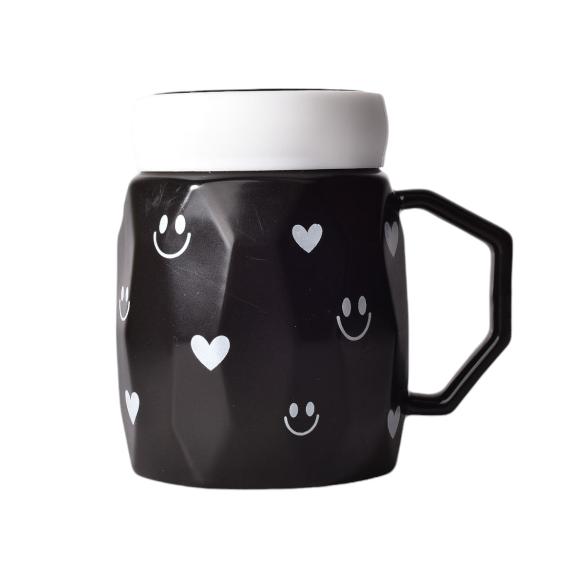 mug pocillo ceramica con tapa