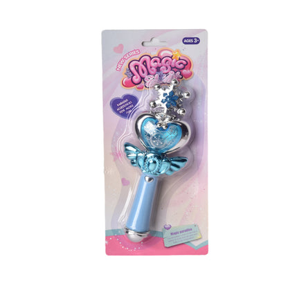 JUGUETE VARITA DE PRINCESA MAGICA DE PLASTICO LUCES SONIDO