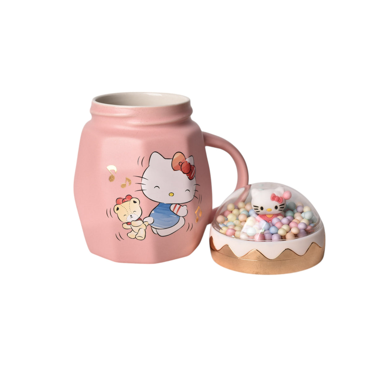 mug pocillo hello kitty personaje 420ml dim:8x8x13