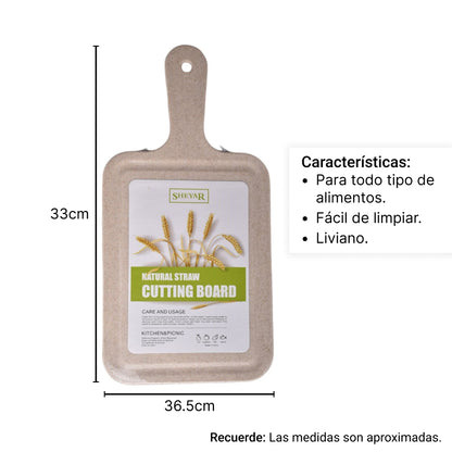 TABLA DE PICAR TABLA DE COCINA DIM:33.2*16.8CM