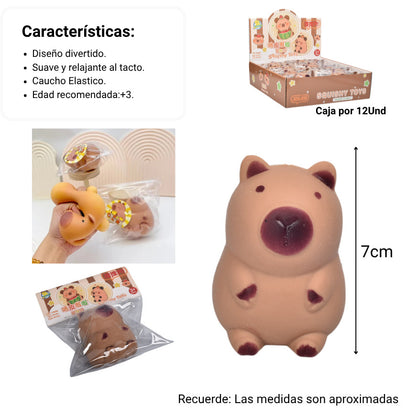 SQUISHY ANTI ESTRÉS CAPYBARA
