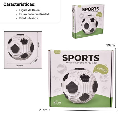 JUGUETE BALON ARMABLE DIM: 18*18*18cm
