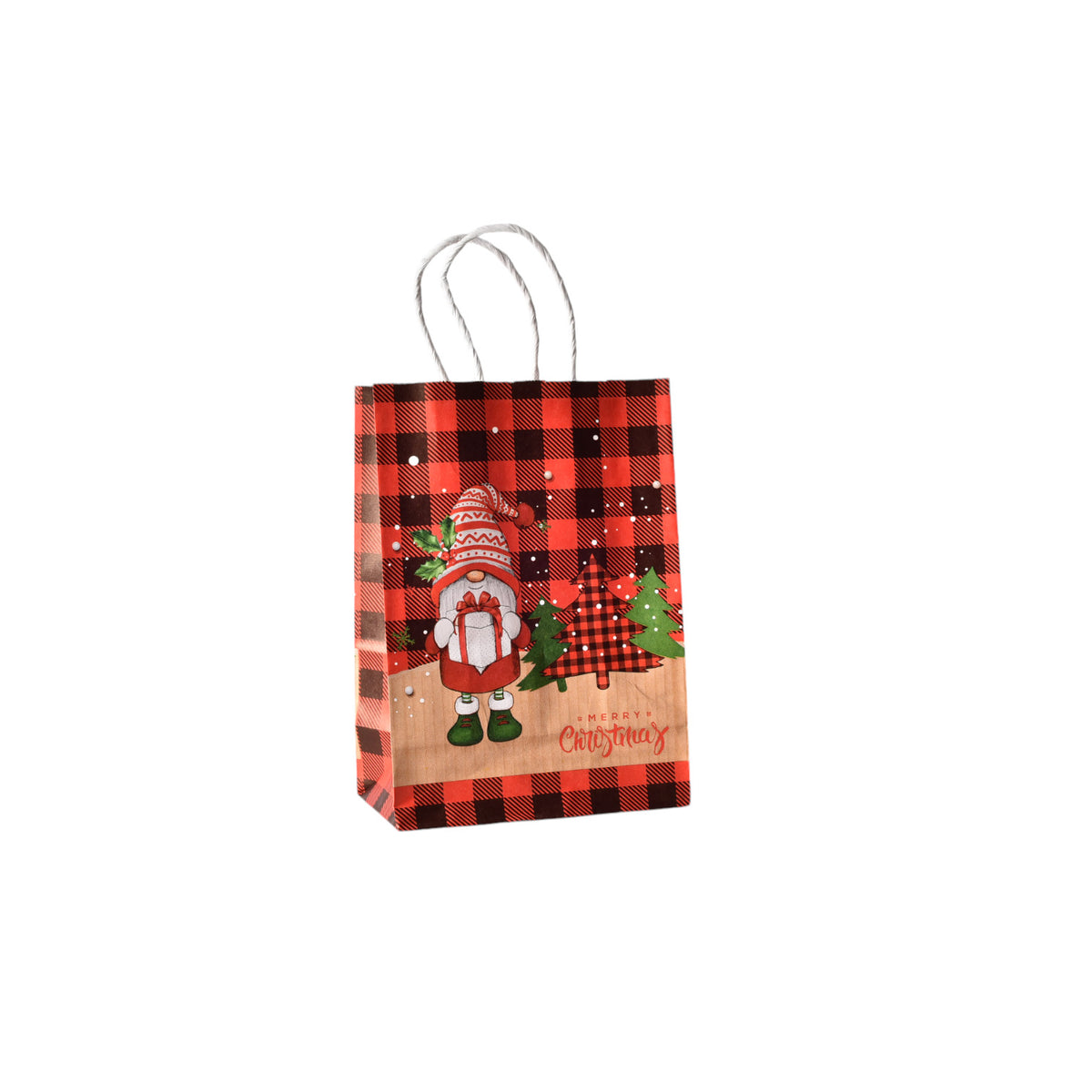 bolsa para regalo navidad pequeña 21x15cm
