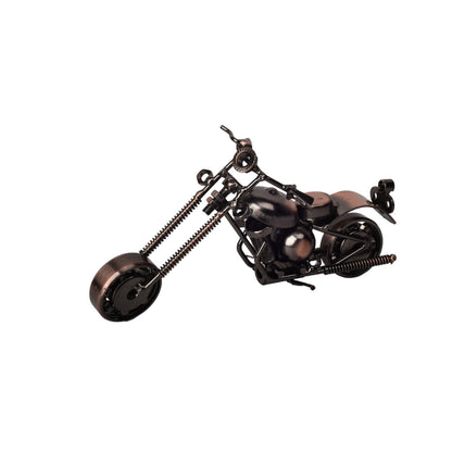 ADORNO METALICO PARA DECORACION FORMA DE MOTO