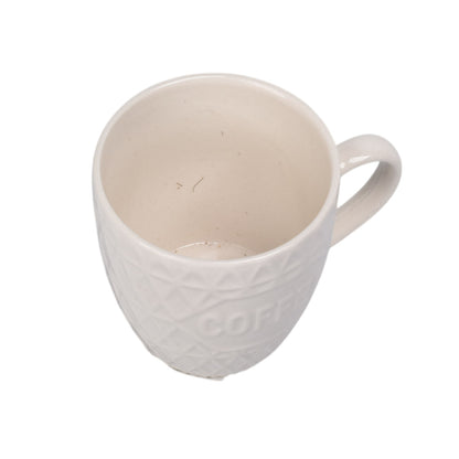 MUG POCILLO CERAMICA BLANCO 200ML DIM:7X7X8
